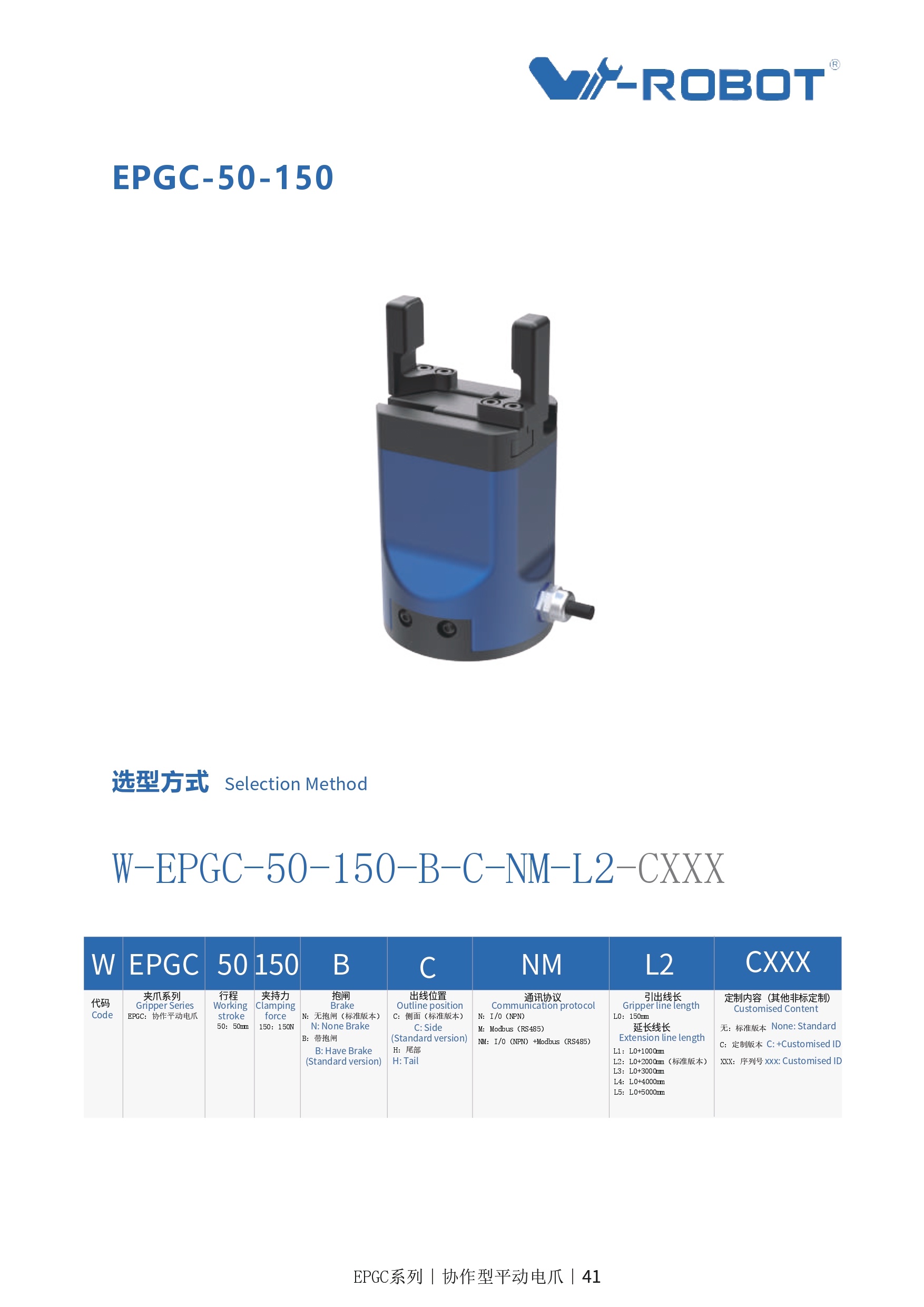 Electric Gripper